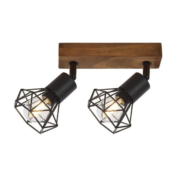 Aplica de interior ZEUS lemn stejar 2XE14 3138 Rabalux