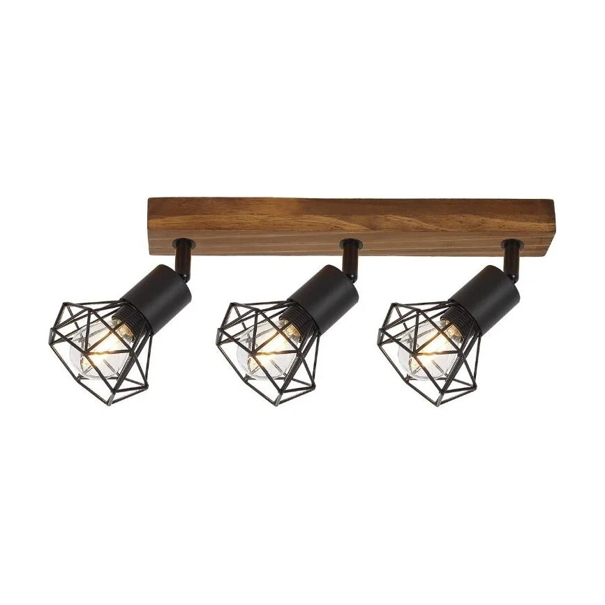Lustra de interior ZEUS lemn stejar 3XE14 3139 Rabalux