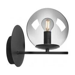 Aplica BOLDY AP 1x28W E14 BLACK/SMOKEY 01-3069 Smarter