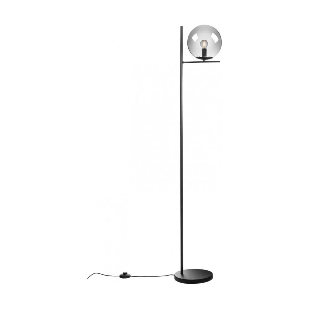 Lampadar BOLDY PL 5x28W E14 BLACK/SMOKEY 01-3074 Smarter