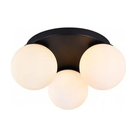 Plafoniera cu glob Bowling nergu mat 3X42W D400 E27 01-3150 Smarter