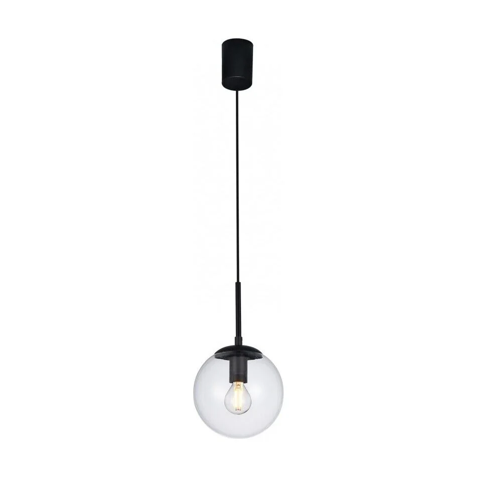 Lustra Global cu glob tranparent 1X28W E14 D150 01-3164 SBK Smarter