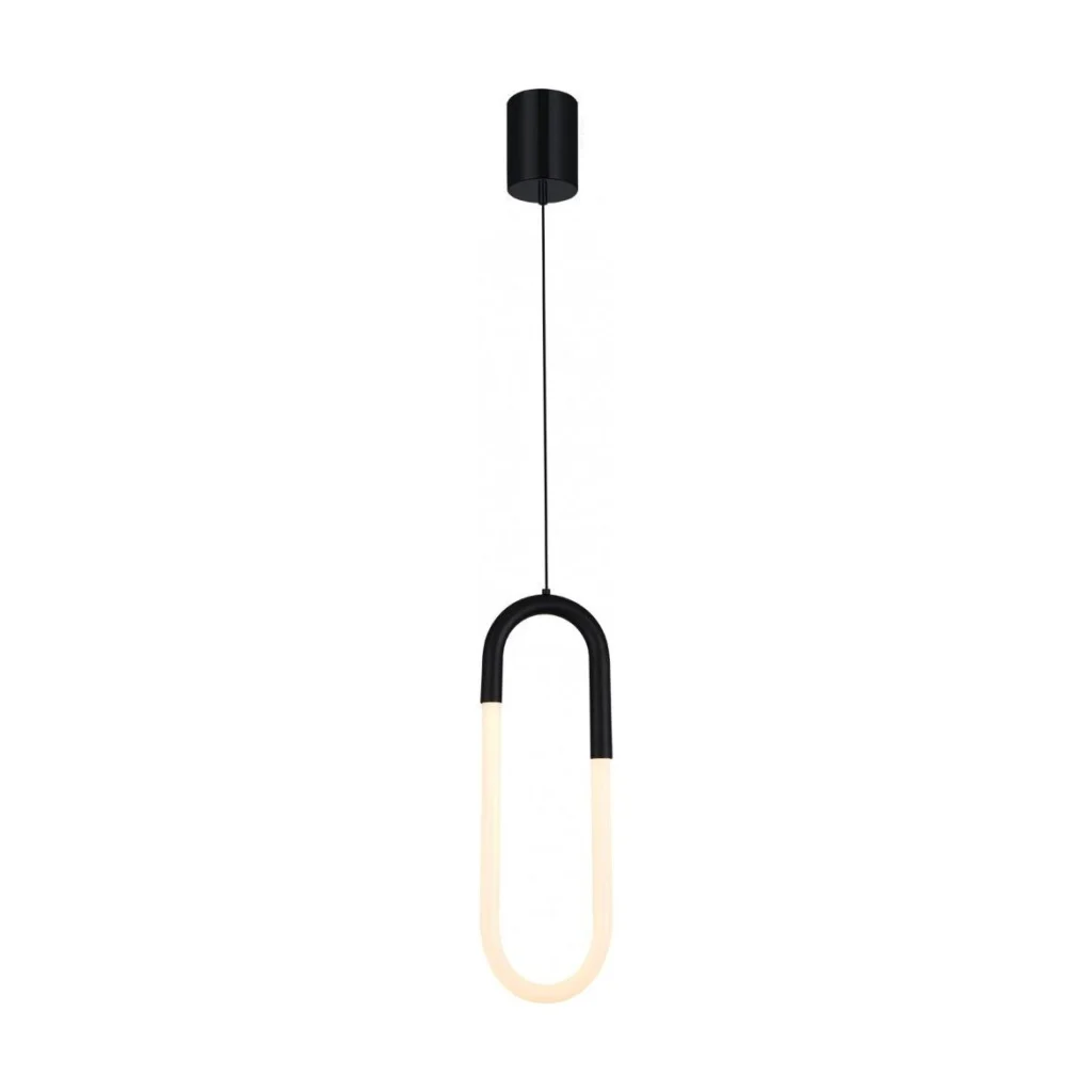 Pendul LED Latium finisaj negru 9W 3000K 01-3184 Smarter