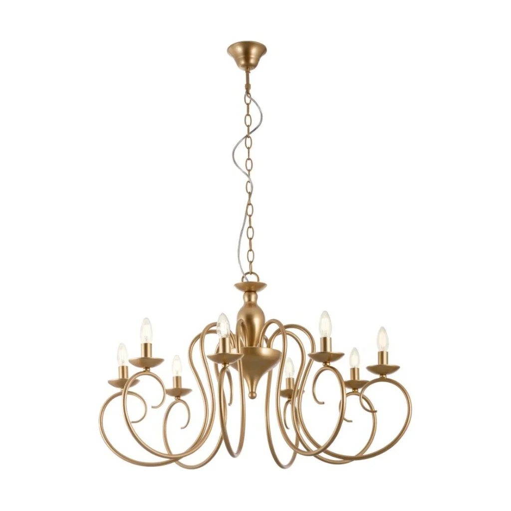 Candelabru Circe bronz 8X42W E14 ICI C8 23 Incanti