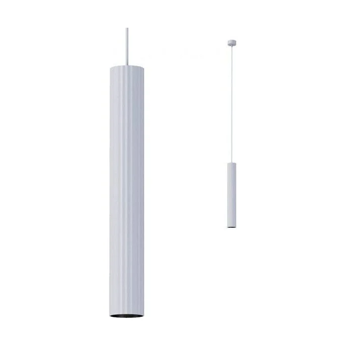 Pendul Delphi alb mat H500 1X50W GU10 01-2562 Redo