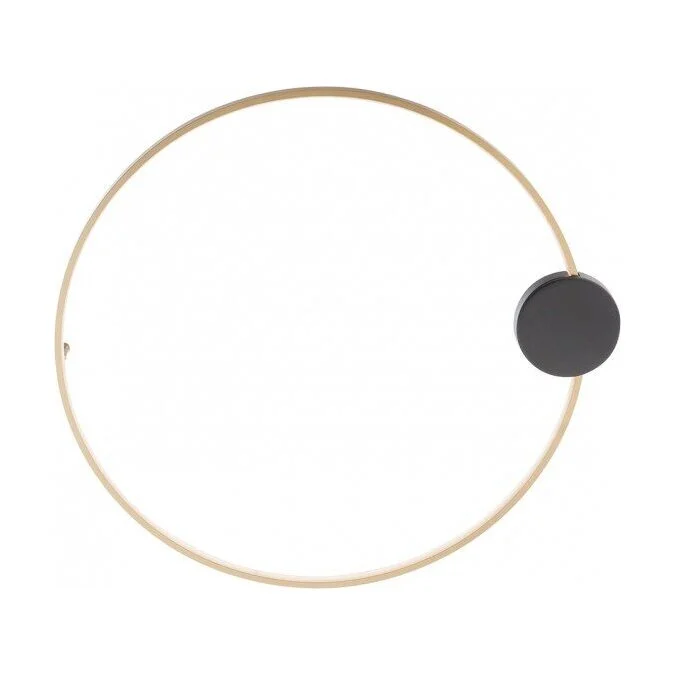 Lustra LED Atom finisaj auriu negru 11W 3000K D600 01-3103 Smarter