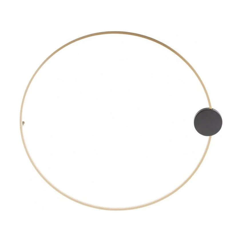 Lustra LED Atom finisaj auriu negru 23W 3000K D800 01-3104 Smarter