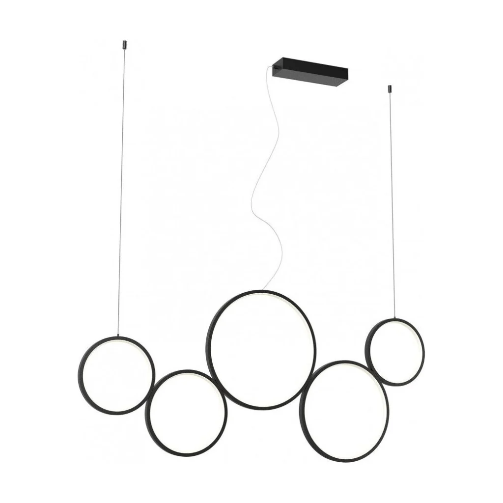 Lustra LED Athena finisaj negru 50W dimabila 01-3387 Smarter