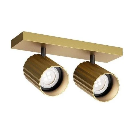 Plafoniera Delphi 2X7W GU10 H100 auriu mat 01-3402 Redo