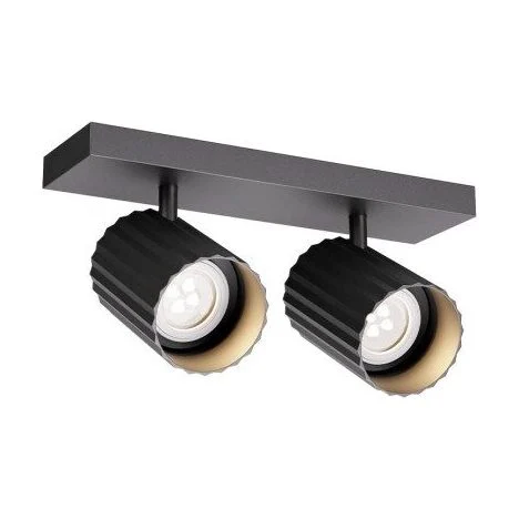 Plafoniera Delphi 2X7W GU10 H100 negru mat 01-3403 Redo