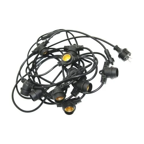 Ghirlanda extensibila de exterior, pentru gradina/terasa, 10 m, E27, 75 mm, IP44