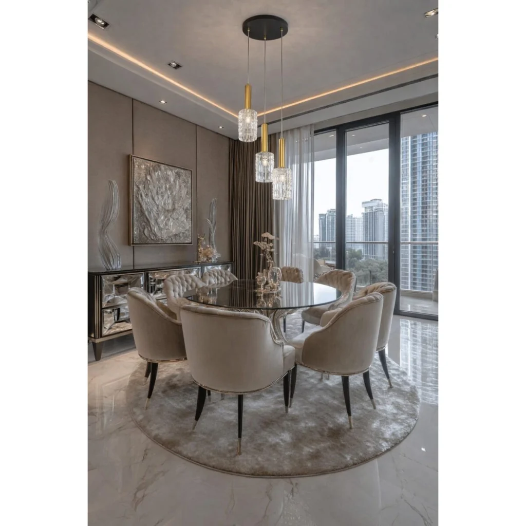 Lustra cu 3 pendule design modern Certa 9009274