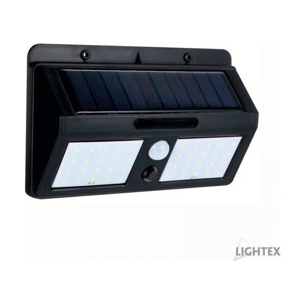 Aplica / Lampa solara LED 6W 6500K 135 lm IP65 cu senzor de amurg incorporat Ligtex