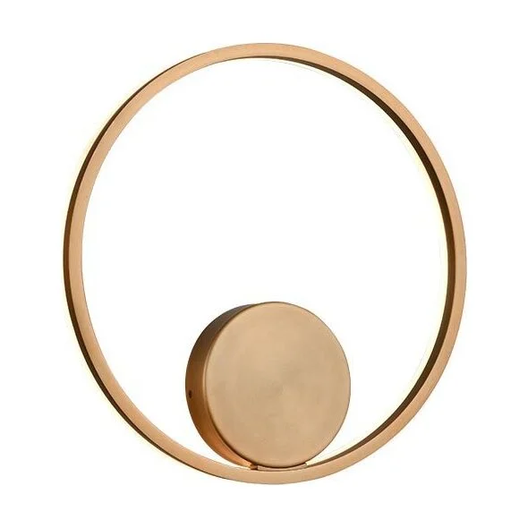 Aplica  structura din aluminiu si metal finisata bronz ORBIT 01-1903