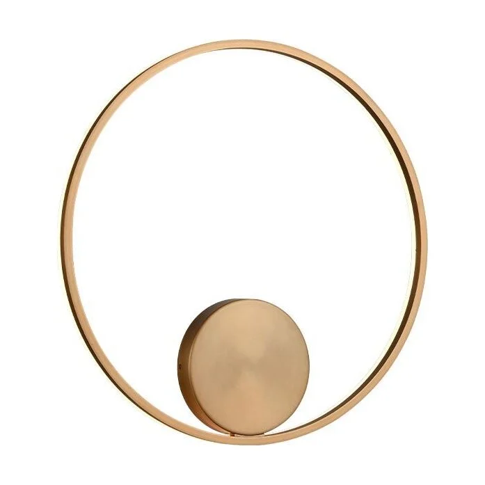 Aplica  structura din aluminiu si metal finisata bronz ORBIT  01-1907