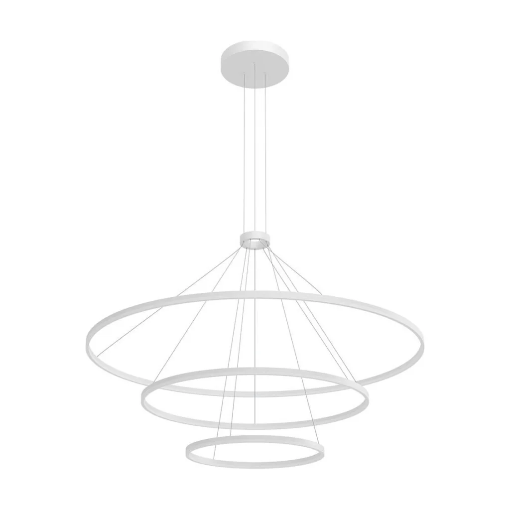 Suspensie Redo Orbit LED 186W 3000K, Alb 01-2245 – TRIAC
