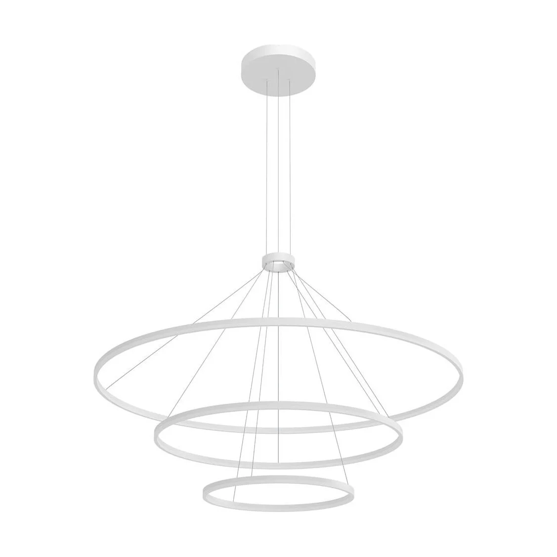 Suspensie Redo Orbit LED 186W 3000K, Alb 01-2245 – TRIAC