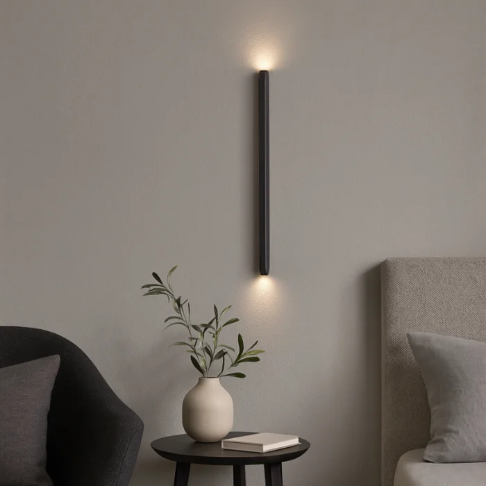 Aplică Redo Crisp LED 6.6W 3000K, Negru 01-4689