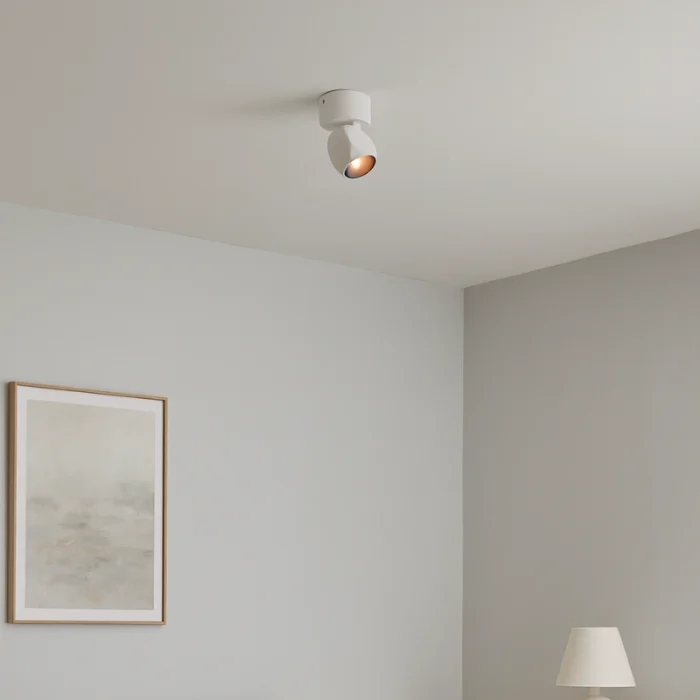 Aplică/Plafonieră Redo Crisp LED 8W CCT 2700K/3000K, Alb 01-4485
