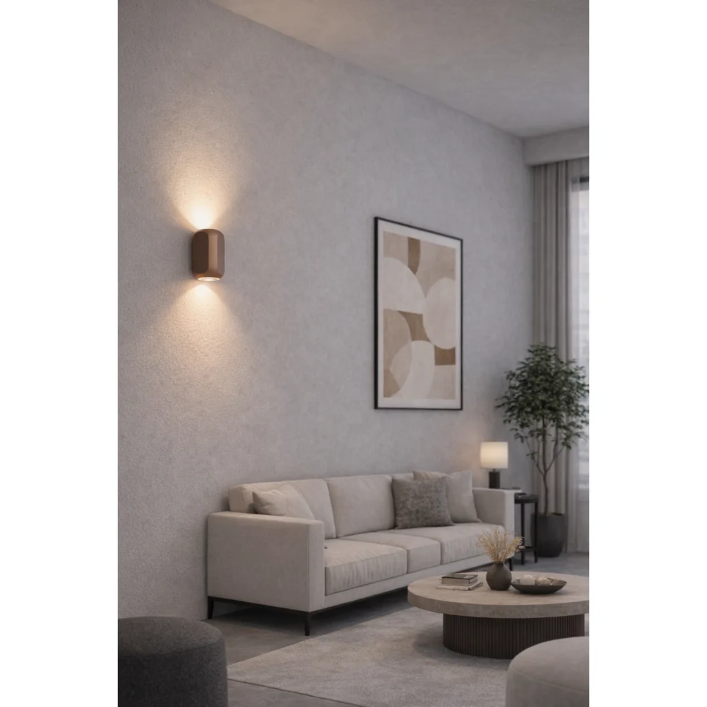 Aplică Redo Crisp LED 7.5W 3000K, Maro 01-4680
