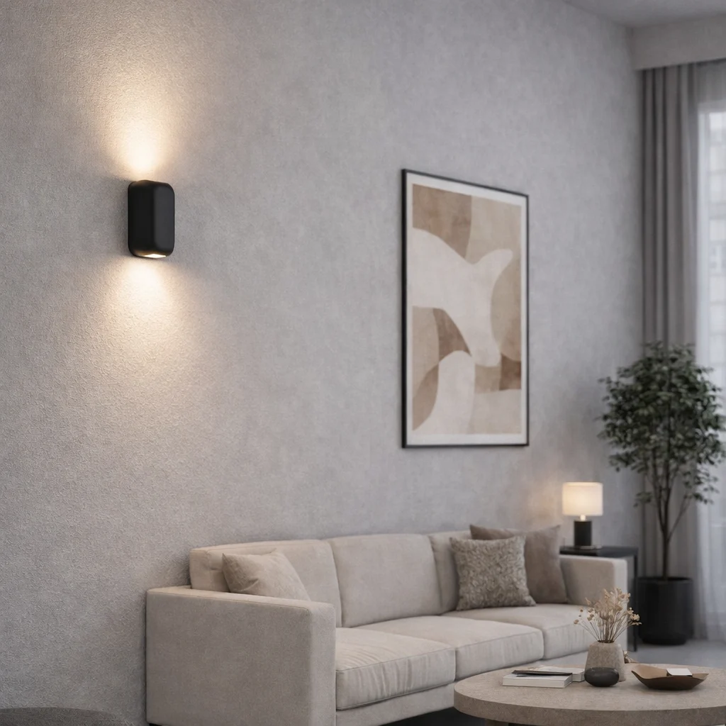 Aplică Redo Crisp LED 7.5W 3000K, Negru 01-4681