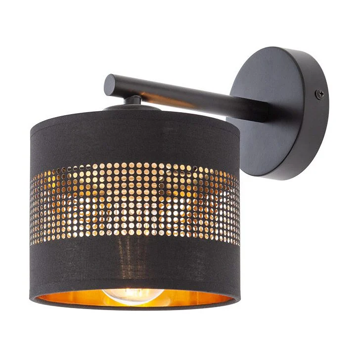 Aplică Redo Flint 1 x E27 Negru, 01-2951