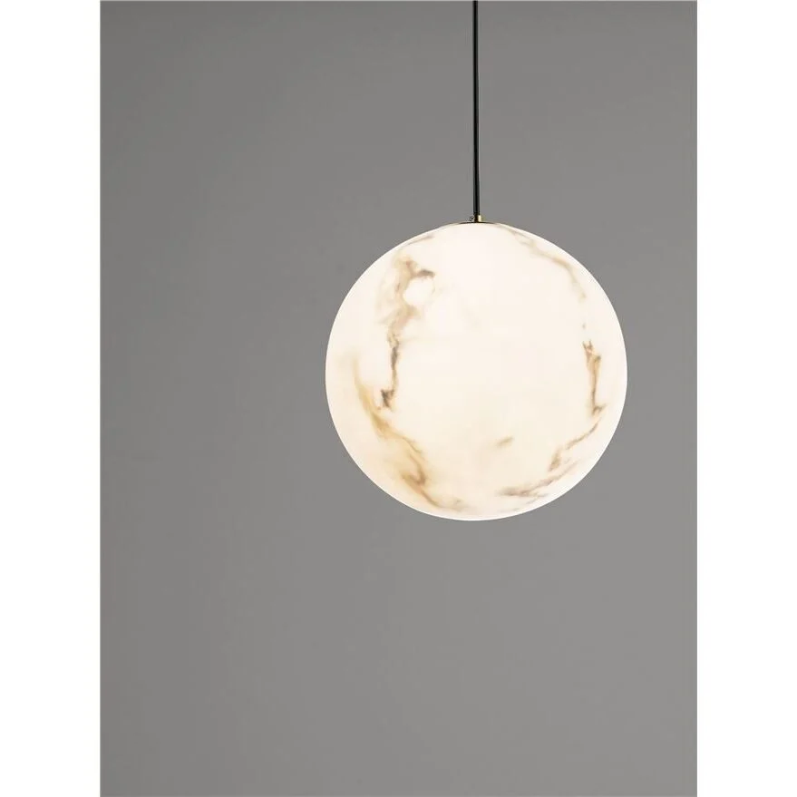 Suspensie Nova Luce Serita Auriu E27 12W, 9019810