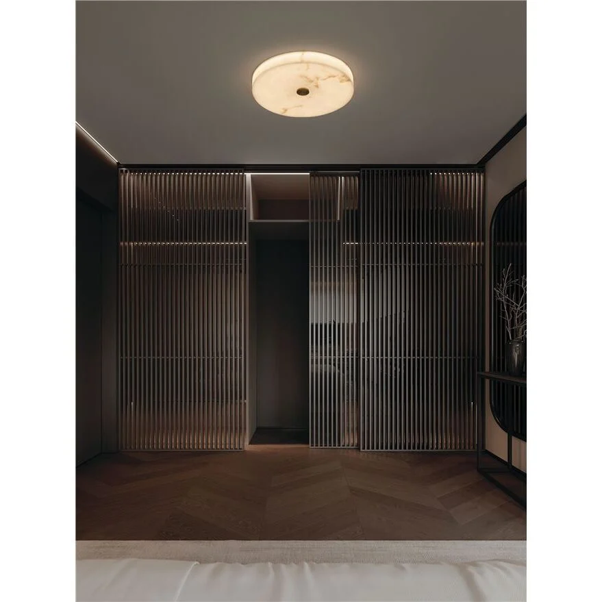 Plafonieră Nova Luce Serita Auriu LED 28W 3000K, 9019816