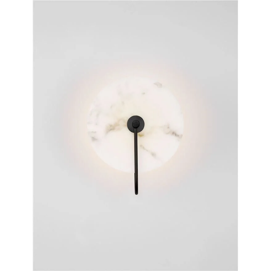 Aplică Nova Luce Maru Negru LED 6W 3000K, 9019826