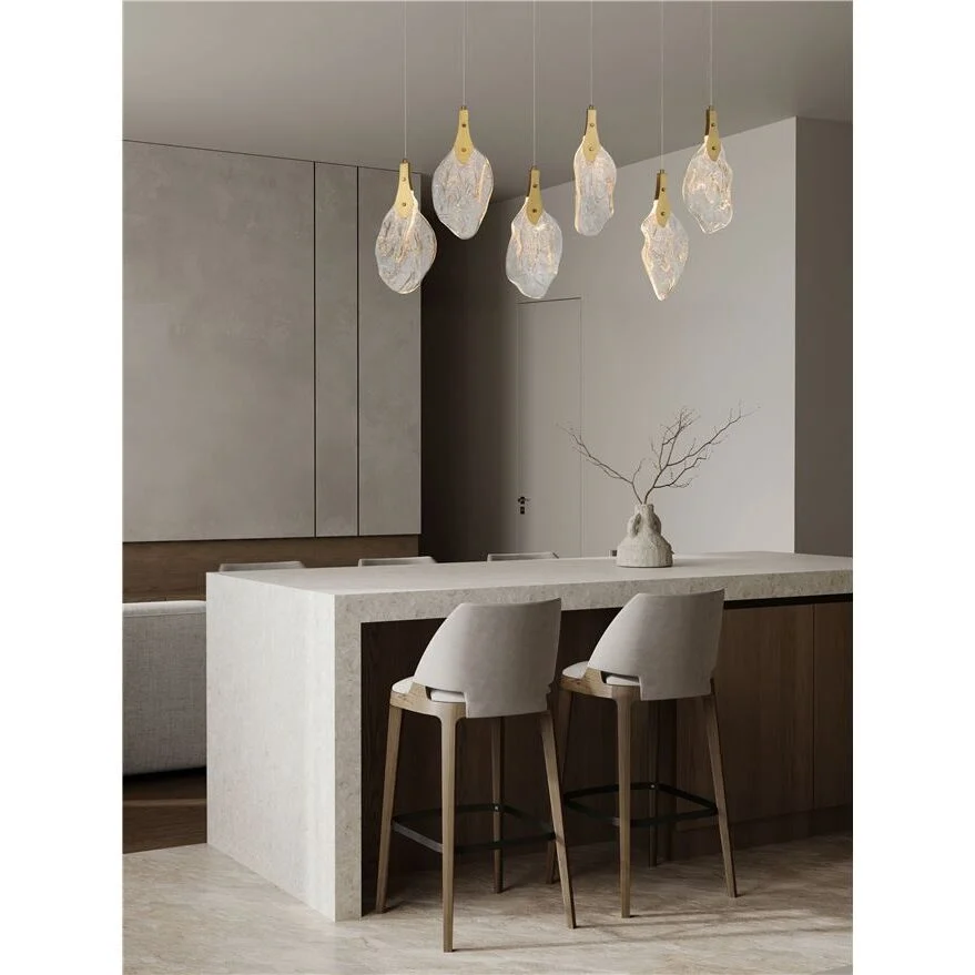 Suspensie Nova Luce Bellina Auriu LED 24W 3000K, 9187013